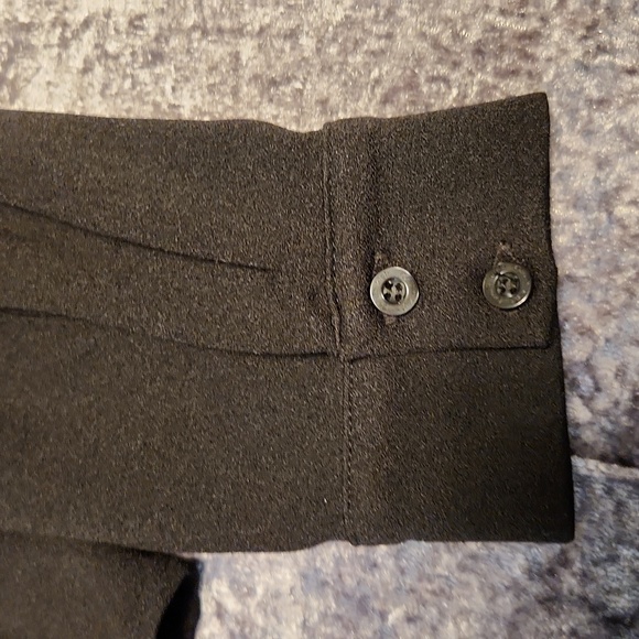 Calvin Klein women's size S long sleeve collared suits top - Picture 4 of 7